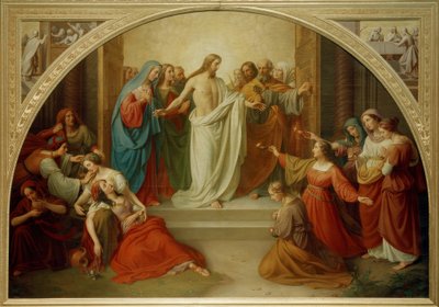 W. v. Schadow, A bölcs és ostoba szüzek alkotó: Friedrich Wilhelm von Schadow