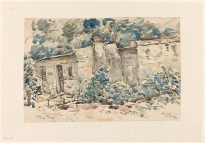 Víkendház Higgo Vale-ben (?) alkotó: Wilhelmus Johannes Steenhoff