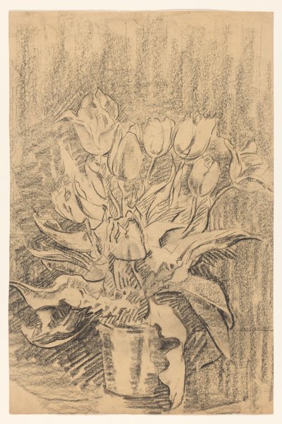 Váza tulipánokkal alkotó: Wilhelmus Johannes Steenhoff