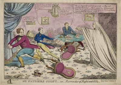 Atyáim szelleme, avagy a jog és a jogcím átadása, 1829 alkotó: Will Sparks