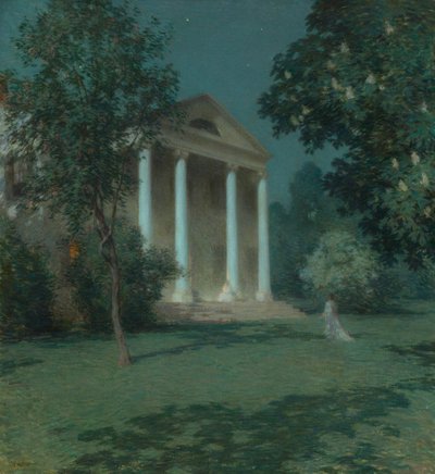 Május éjszaka alkotó: Willard Leroy Metcalf