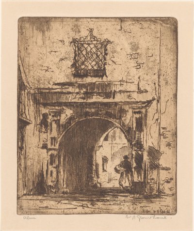 Ulm (eredeti cím az objektumon) alkotó: Willem Adrianus Grondhout (signed by artist)