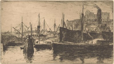Rotterdam (eredeti cím az objektumon) alkotó: Willem Adrianus Grondhout