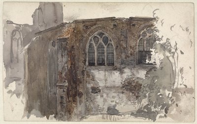 Egy templom romja alkotó: Willem Anthonie van Deventer