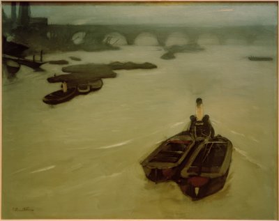 A Temze Londonban alkotó: Willem Arnoldus Witsen