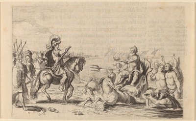 Nagy Sándor és Neptunusz alkotó: Willem Basse