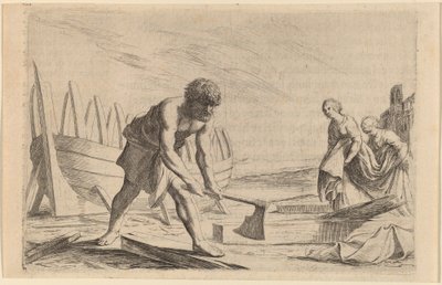 Ulysses Calypso istennő szigetén alkotó: Willem Basse
