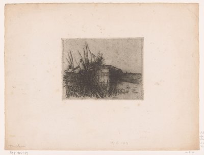 Híd egy árkon, Giethoorn közelében Magas híd, Giethoorn (eredeti cím) alkotó: Willem Bastiaan Tholen