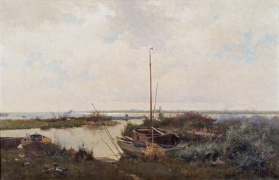 Folyói táj, 1882. alkotó: Willem Bastiaan Tholen