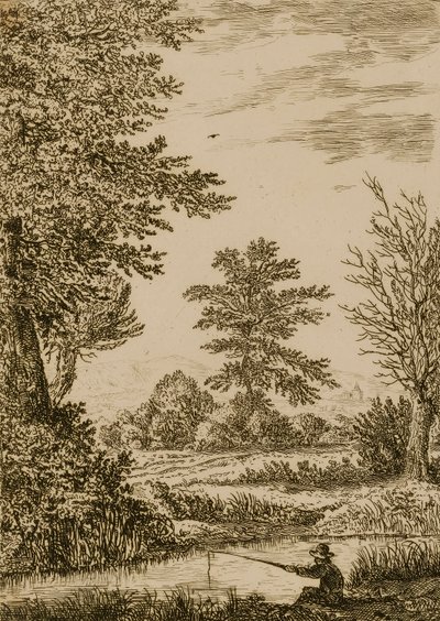 Tájkép patakkal alkotó: Willem Bemmel