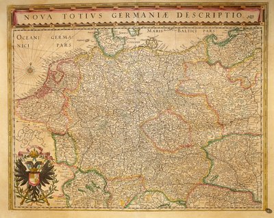 Modern Németország a Világszínházból, Willem Bleau, Amszterdam alkotó: Willem Blaeu