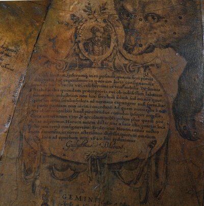 Nagy pár könyvtárgömb, a földi 1645/48, az égi 1630 után alkotó: Willem Blaeu