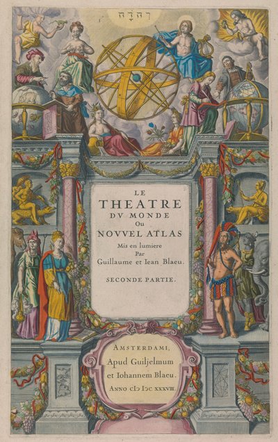 Le Theatre du Monde alkotó: Willem Blaeu