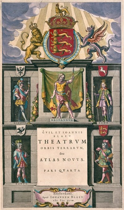 a Willem Blaeu által készített "Theatrum Orbis Terrarum, sive Atlas Novus" című könyvben, Amszterdam, Amszterdam alkotó: Willem Blaeu
