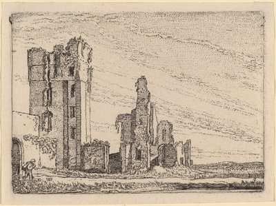 Két rom (Huys te Kleef Haarlem közelében) alkotó: Willem Buytewech