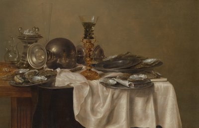 Reggeli csendélet alkotó: Willem Claesz. Heda