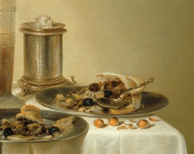 Csendélet ezüst serlegekkel - ... alkotó: Willem Claesz. Heda