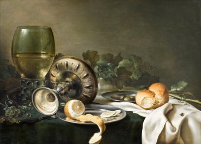 Csendélet, 1630 körül (olaj a panelen) alkotó: Willem Claesz. Heda