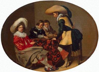 Tric-Trac Players, c1630. alkotó: Willem Cornelisz Duyster