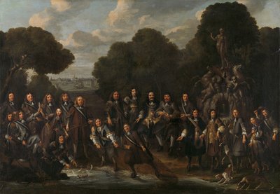 Allegória a holland halászat felvirágoztatásáról a második angol-holland háború után (1665-67) alkotó: Willem Eversdijck (attributed to)