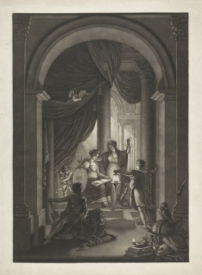 A szabadkőművesség allegóriája, 1810-1840 körül alkotó: Willem Grebner