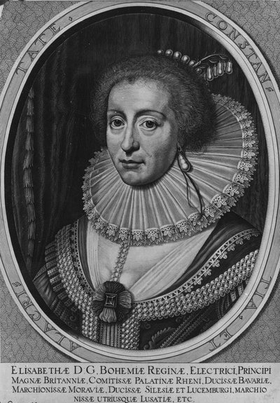 Erzsébet, Csehország királynője, 1630 alkotó: Willem Hondius