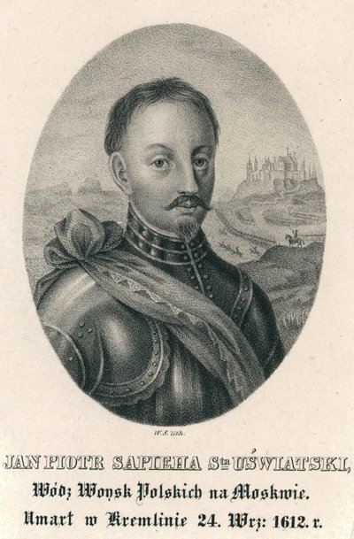 Jan Piotr Sapieha 1569-1611. alkotó: Willem Hondius