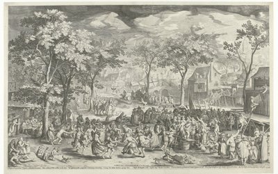 Városi vásár, kb. 1610 alkotó: Willem Isaacsz. van Swanenburg