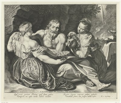 Sokat ittak a lányai alkotó: Willem Isaacsz. van Swanenburg