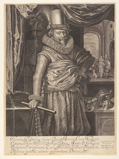 Frederick Henry, narancs-nassaui herceg alkotó: Willem Jacobsz. Delff