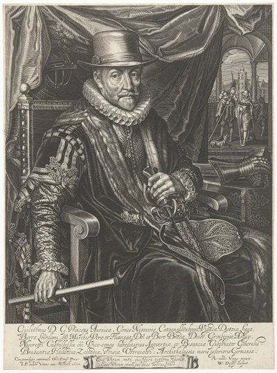 I. Vilmos, Orange hercegének portréja alkotó: Willem Jacobsz Delff