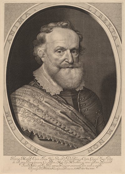 Hendrik Mátyás, Thurn és Taxis grófja alkotó: Willem Jacobsz Delff after Michiel van Miereveld