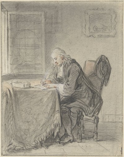 a levélíró alkotó: Willem Joseph Laquy