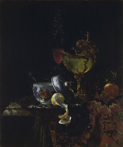 Csendélet Nautilus kupával alkotó: Willem Kalf