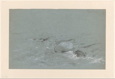 Tengerparti táj sziklákkal Tyssedal, Norvégia közelében alkotó: Willem Maris