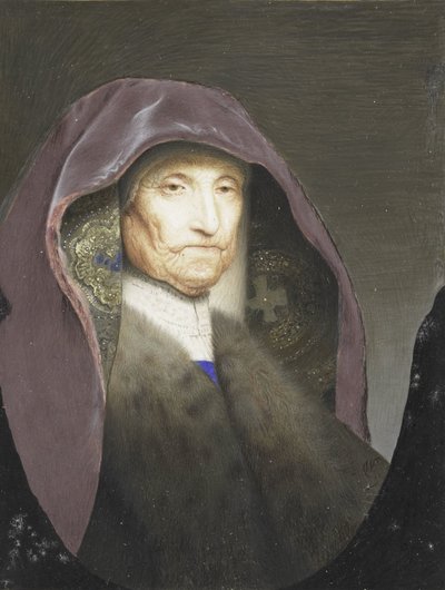 Egy idős nő portréja, állítólag Rembrandt anyja alkotó: Willem Paulet (rejected attribution)