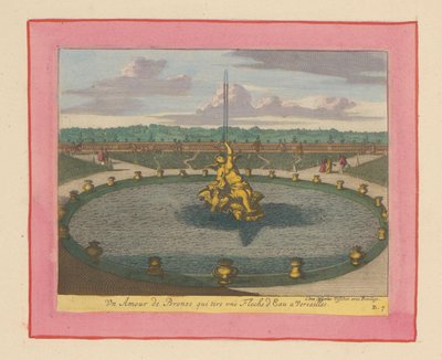 Amorbrunnen in den Gärten von Versailles alkotó: Willem Swidde