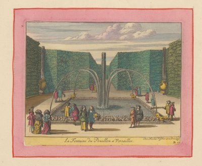 Brunnen von Pouillon in den Gärten von Versailles alkotó: Willem Swidde