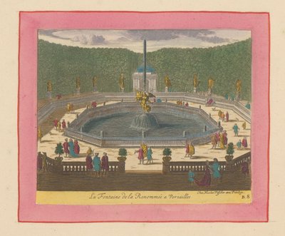 Brunnen des Ruhms in den Gärten von Versailles alkotó: Willem Swidde