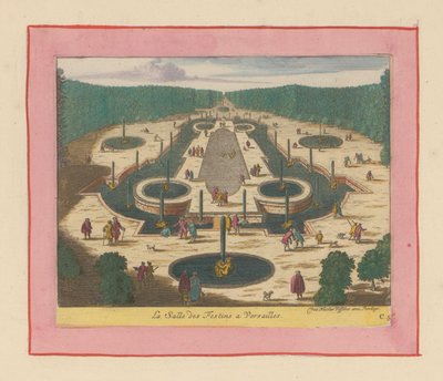 Festsaal in den Gärten von Versailles alkotó: Willem Swidde