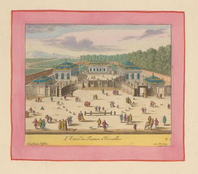 Zugang zum Grand Trianon in Versailles alkotó: Willem Swidde