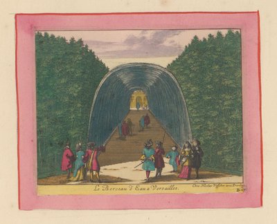 Wasserbecken in den Gärten von Versailles alkotó: Willem Swidde