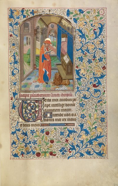 Szent Jeromos alkotó: Willem Vrelant