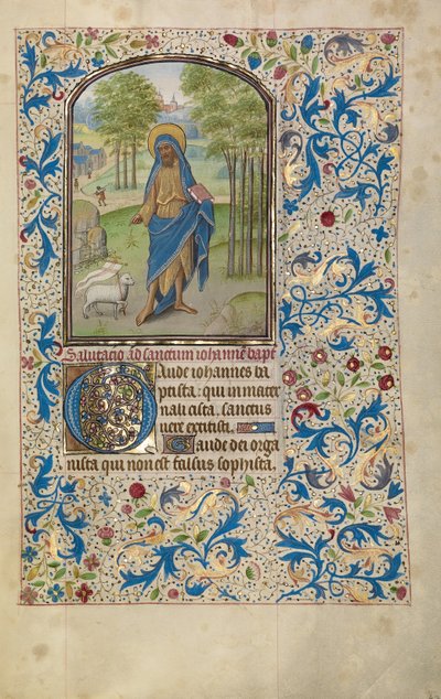 Johannes der Täufer alkotó: Willem Vrelant