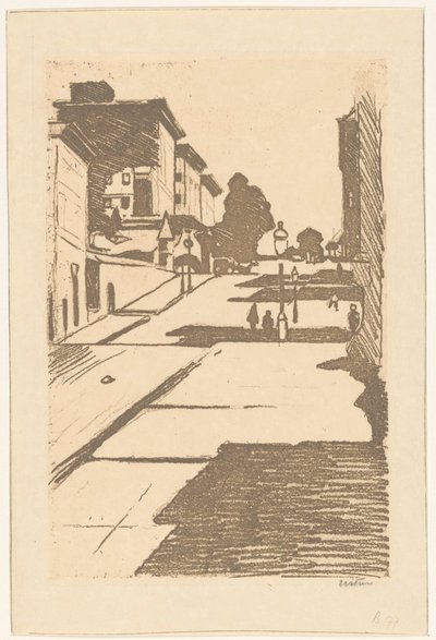 Kilátás a Maison Streetre és a Fairmont Hotelre San Franciscóban alkotó: Willem Witsen (signed by artist)