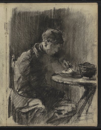 burgonyaevő fiú alkotó: Willem Arnoldus Witsen