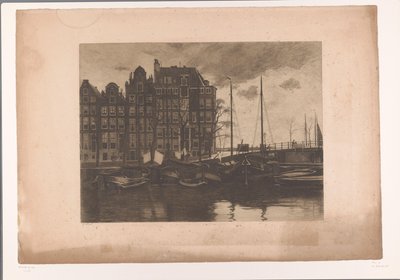 Belül Amszterdam, hullámzó viasszal a hajókon Belül I alkotó: Willem Arnoldus Witsen