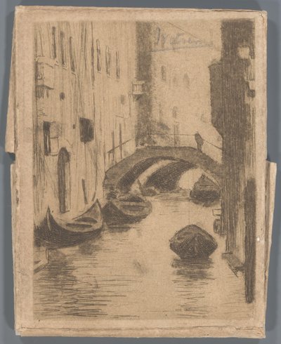 Híd a Rio di San Toma, Velence alkotó: Willem Arnoldus Witsen