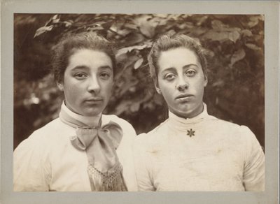 Liesbeth Quarles v. Ufford és Dora Reub-Arntzenius alkotó: Willem Witsen