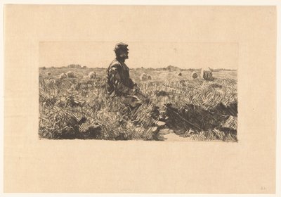 Ülő juhpásztor alkotó: Willem Witsen